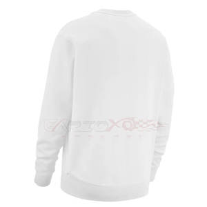 Sweat Homme Manches Longues Ombre Col Ras du Cou Logo OEM Couleur Blanche Sweat Streetwear pour Homme - Product Image 4
