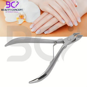 Ciseaux à cuticules en acier inoxydable à large ouverture pour les doigts et les orteils, pour enlever les peaux mortes, avec logo personnalisé - Product Image 4