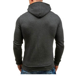 Vente en gros à fermeture éclair ODM/OEM Sweats à capuche grande taille pour hommes sweat à capuche avec fermeture éclair et logo personnalisés pour homme - Product Image 6