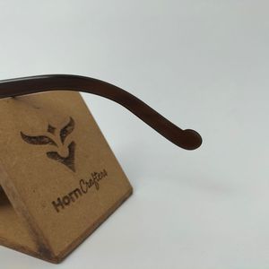 Modern Design 100% Natural Horn <b>Frame</b> Glasses in Brown Color Handcrafted from Genuine Horn Unique Crafts Product - Product Image 6
