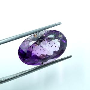 คาโคซีไนต์ธรรมชาติพลอยเจียระไนสีม่วง5มม. + 10000กะรัตสำหรับทำเครื่องประดับ - Product Image 3