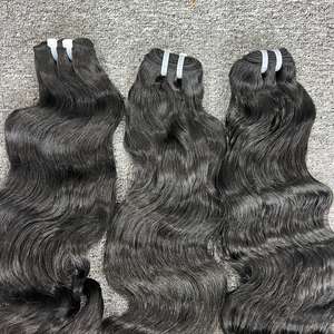 ผมธรรมชาติแบบเป็นลอนสำหรับต่อผมจากผมมนุษย์ดิบ - Product Image 2