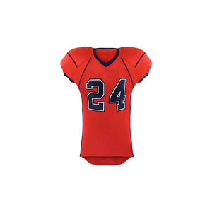 Uniformes de football américain personnalisables pour adultes, grandes tailles, nouveau design, respirants, 100% polyester, anti-UV, séchage rapide, nom d'équipe personnalisé - Product Image 3