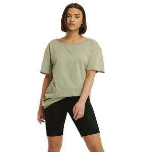 OEM Custom T-Shirt and <b>Tight</b> <b>Shorts</b> Women Summer Two Piece Set With Stylish Sets Women - Product Image 6