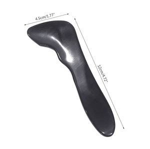 Masseur facial en corne de buffle, planche Gua Sha pour le lifting du visage et le grattage - Product Image 2