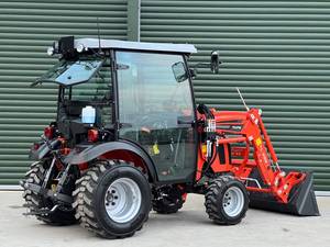 Tractor Compacto TAFE 6028H de 25 HP con Motor Diésel, Transmisión Hidrostática HST, Mini Tractor Agrícola para Agricultura - Product Image 1