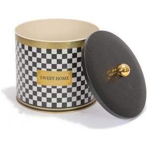 มือจับลูกบิดกระป๋องโลหะทรงกลมขนาด175x155มม. 3.5L สำหรับเก็บและภาชนะบรรจุอาหาร - Product Image 4