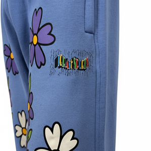 Custom <b>Baggy</b> Loose Streetwear <b>Men's</b> Cotton Dripped DTG Sticker Trouser Pants <b>Jogger</b> Sweat Flared Pant <b>Men</b> washed <b>men's</b> pants - Product Image 5