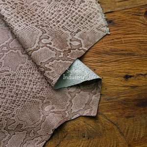 새로운 파이썬 양각 스타일 정품 암소 가죽 가죽 가죽 가죽 가죽 가죽 가죽 가죽 신발 벨트 소파 핸드백 매트리스 홈 장식 스커트 - Product Image 4