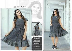 Vestido occidental largo hasta la rodilla, ropa informal, tejido de algodón ligero - Product Image 6