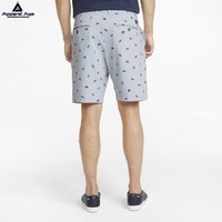 Vente en gros de surf personnalisé Short de bain en polyester élastique et imperméable pour homme Short de plage imprimé pour homme