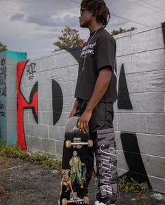 Pantalones Casuales de Hombre de Alta Calidad, Estilo Urbano, Corte Recto, Ajuste Regular, Secado Rápido, Poliéster, Bordado Personalizado, Parches de Nailon - Product Image 3