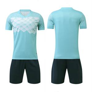 ชุดกีฬาฟุตบอลเสื้อทีมฟุตบอลเสื้อกีฬาออกแบบได้ตามต้องการพิมพ์โลโก้ฟรี - Product Image 5