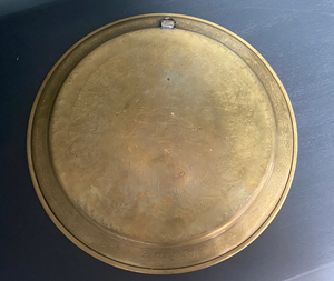 Assiettes de charge décoratives en laiton antique Offre Spéciale ustensiles de cuisine personnalisables avec des plats polis brillants pour les mariages nouveauté - Product Image 5