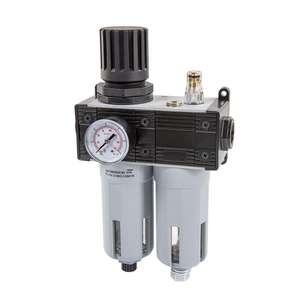 Meclube <b>Pneumatic</b> <b>Parts</b> 4300 Nl/min High Pressure Regulators with Lubricating Filter and Pressure Gauge - Product Image 1