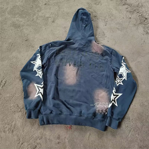 Conjunto de Sudadera y Pantalones Deportivos Unisex Personalizados con Lavado Ácido, Ropa Deportiva Urbana para Hombre, Servicio OEM - Product Image 2