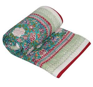 Edredones Kantha de algodón 100% de alta calidad hechos a medida, Patchwork, tamaños surtidos, decoración del hogar para tiendas, coníferas impresas - Product Image 1