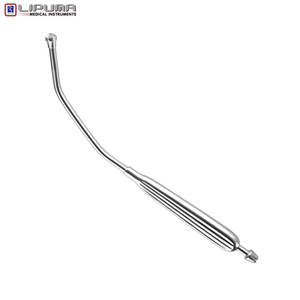 Tube d'aspiration Yankauer 11 pouces pointe amovible nettoyage facile Patient Instruments médicaux durables en acier inoxydable - Product Image 5