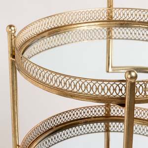 Chariot de service de luxe pour hôtel et restaurant Chariot décoratif et élégant avec roue Facile à transporter Article de décoration pour la maison - Product Image 5