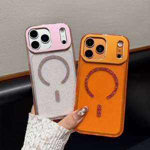 Funda Brillante Antigolpes para Teléfono Móvil, TPU+PC, Compatible con 13 Pro Max Plus, con Soporte, Carga Inalámbrica, Logo Personalizable - Product Image 6