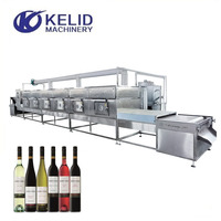 Équipement de stérilisation de boissons par micro-ondes continu industriel automatique SUS304 pour boissons fermentées et vins de fruits
