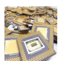 Potongan Prosesor Keramik CPU Pemulihan Emas Hasil Tinggi/