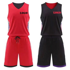 Camiseta de Baloncesto Roja para Hombre al por Mayor, Personalizada con Estampado, de Poliéster Reversible, Camisetas de Baloncesto para Niños y Jóvenes, Ropa de Baloncesto de Doble Cara - Product Image 1