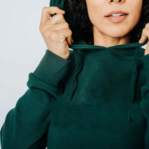 Sudaderas con Capucha Unisex de Marca Privada, 100% Algodón, Forro Polar Ecológico, Impermeables, del Mejor Material, para Invierno, Diseño Liso Teñido - Product Image 3