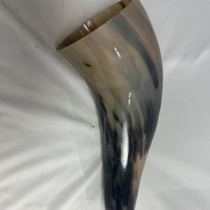 Corne à boire artisanale de la meilleure qualité, écologique, élégante, à thème animal, décoration intemporelle, artisanat indien, galore de créations - Product Image 1