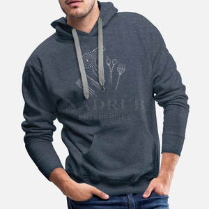 Oversized Basics Men <b>Hoodie</b> With Front <b>Rhinestone</b> Graphic Design Glitter Print <b>Rhinestone</b> <b>Hoodie</b> With Long Sleeves - Product Image 3