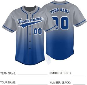 เสื้อเบสบอลออกแบบได้ตามต้องการเสื้อกีฬาพิมพ์ลายชื่อทีมสำหรับอุตสาหกรรมกีฬาสำหรับผู้ชายผู้หญิง - Product Image 3