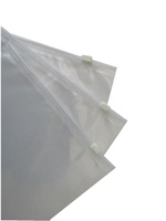 Sacs d'emballage pour vêtements, sacs en plastique PE avec fermeture éclair coulissante, fonction de sécurité, logo personnalisé pour chemises, chaussettes et chaussures