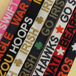 Correas de Hombro con Cuentas Coloridas de Diseño Personalizado para Bolsos de Mujer, Accesorios de Moda - Product Image 2