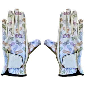 Gants de golf pour hommes en gros d'usine OEM Cabretta en cuir souple antidérapant respirant pour les sports de plein air - Product Image 6