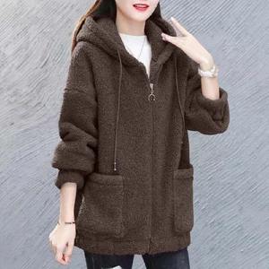 Nouveau été âge réduisant la vitalité sport loisirs ample surdimensionné à manches courtes couleur unie kangourou sac cordon à capuche - Product Image 6