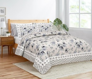 Sábanas de 100% algodón hechas a medida en estampados florales a medida ideales para reventa en tiendas de decoración del hogar - Product Image 2