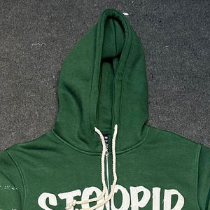 Survêtements personnalisés avec logo imprimé, 100 % coton respirant, molleton 240g, tendance 2026, couleur unie, décontracté, streetwear, homme femme, hiver - Product Image 3