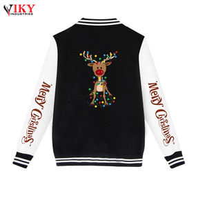 Letterman Jacket Premium Quality Custom logo Chenille Embroidered Baseball Jacket <b>University</b> Varsity Jacket - Product Image 3