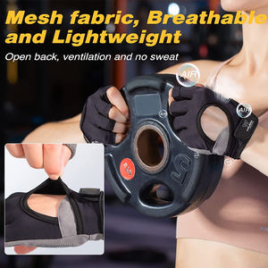 Wolson Industry Levantamiento de pesas Guantes de gimnasio para hombres Mujeres Disponible Entrenamiento Fitness Levantamiento de pesas Guantes de gimnasio Producto de alta calidad - Product Image 5