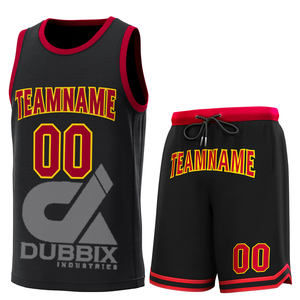 Nouveauté Maillot de basket-ball unisexe Logo personnalisé Taille plus XS Équipe de jeunes Sports de plein air Vêtements de basket-ball sur mesure - Product Image 5