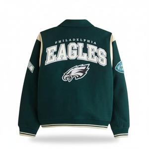 Luxury Blank Varsity <b>Jackets</b> 80% Wool Body Custom <b>Patch</b> & Logo Ready MOQ 15 Global Shipping - Product Image 5