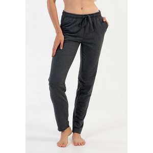 Pyjama pour femmes à bas simple et 2 fils, avec poches, pantalon et pantalon de jogging pour femmes - Product Image 1