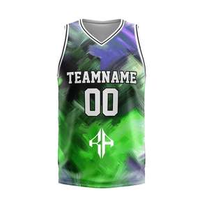 Top Trending by ATLANTIC Hombres Sublimación Camisetas de baloncesto Premium Alta calidad 100% Poliéster Precios baratos para hombres - Product Image 2