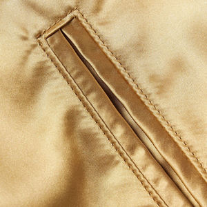 Chaqueta de bombardero cortavientos de entrenamiento de trabajo para hombres de alta calidad, diseño personalizable, cuello levantado para uso en invierno, venta al por mayor de fábrica - Product Image 6