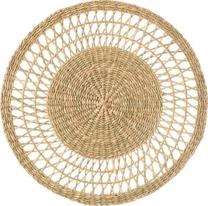 Nouvelle collection de dessous-de-plat et sous-verres en rotin et jonc de mer naturel faits à la main pour la décoration intérieure, vente en gros d'artisanat - Product Image 1