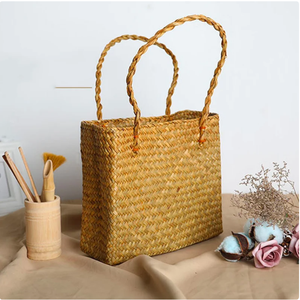 Premium Quality Summer Casual Handbags with Large <b>Straw</b> <b>Bag</b> Shoulder Beach <b>Bags</b> Direct From Indian Supplier - Product Image 2