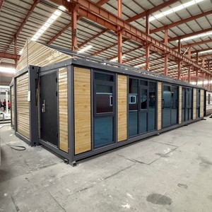 Casas Modulares de Acero de Lujo, Diseño Tradicional Confiable, <span class=keywords><strong>Casa</strong></span> Modular Expandible de 40 pies para Uso <span class=keywords><strong>Rural</strong></span> en Granjas de Irlanda - Product Image 1