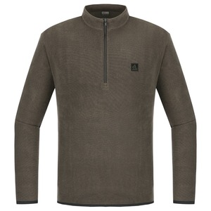 [Redface Headquarters] T-shirt zippé en polaire polyester/coton pour homme REWMTSW22011 - Product Image 1