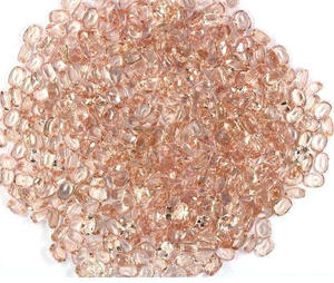 100% morganita de melocotón Natural piedra preciosa suelta 5x7-6x8mm calibrado ovado/en forma de pera Moissanita de cristal rosa - Product Image 3