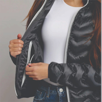 Blouson bomber coupe-vent léger noir pour homme, fermeture éclair, couleur unie, toutes saisons, coupe ample, extérieur en polyester/nylon